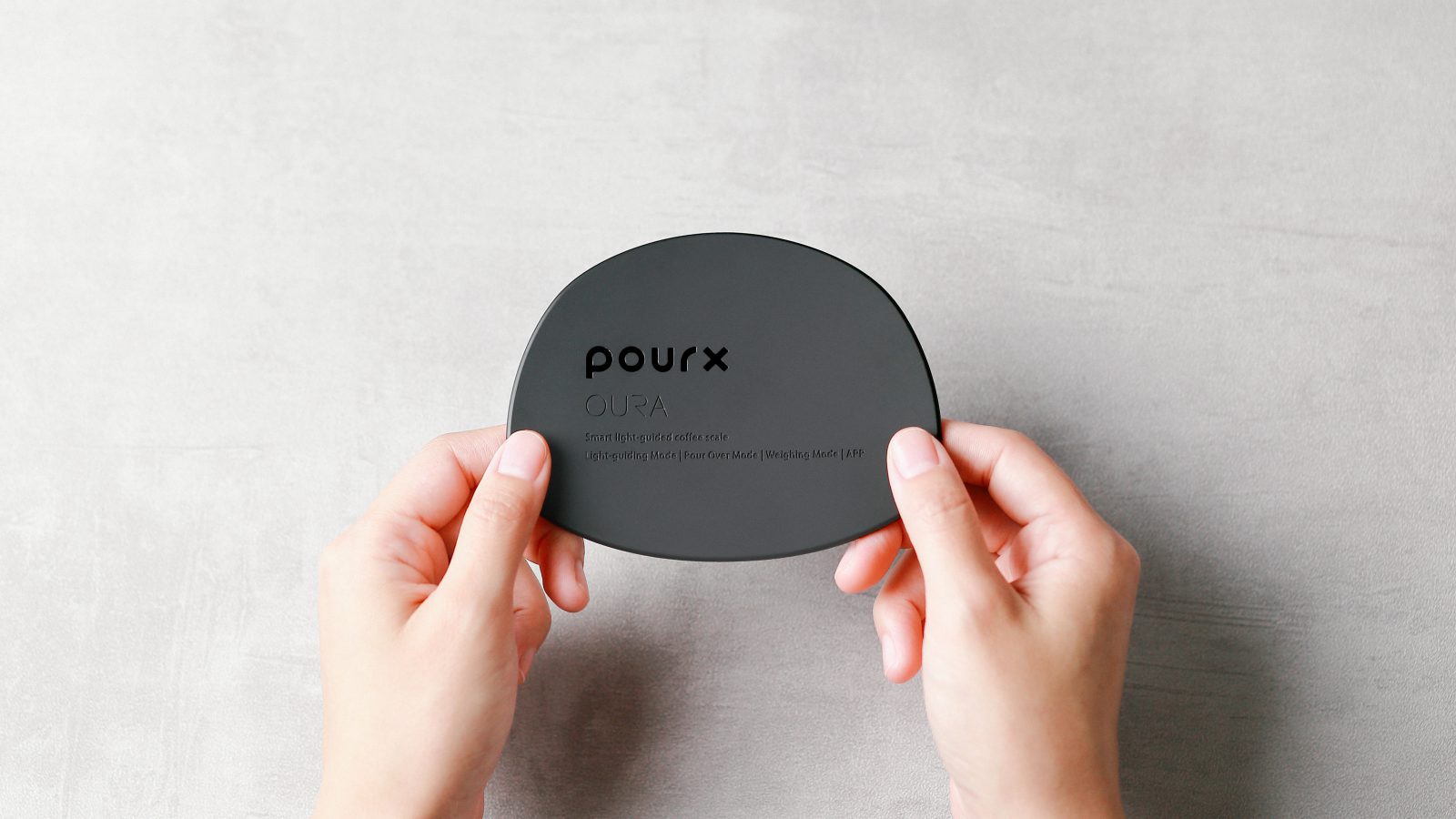 PourX Oura 光導航智能電子秤隔熱墊