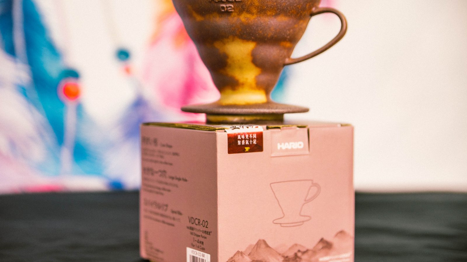 Hario 老岩泥五次燒 濾杯 V01/V02