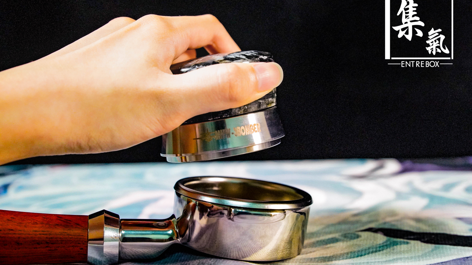 MHW-3BOMBER Marble Tamper 58mm