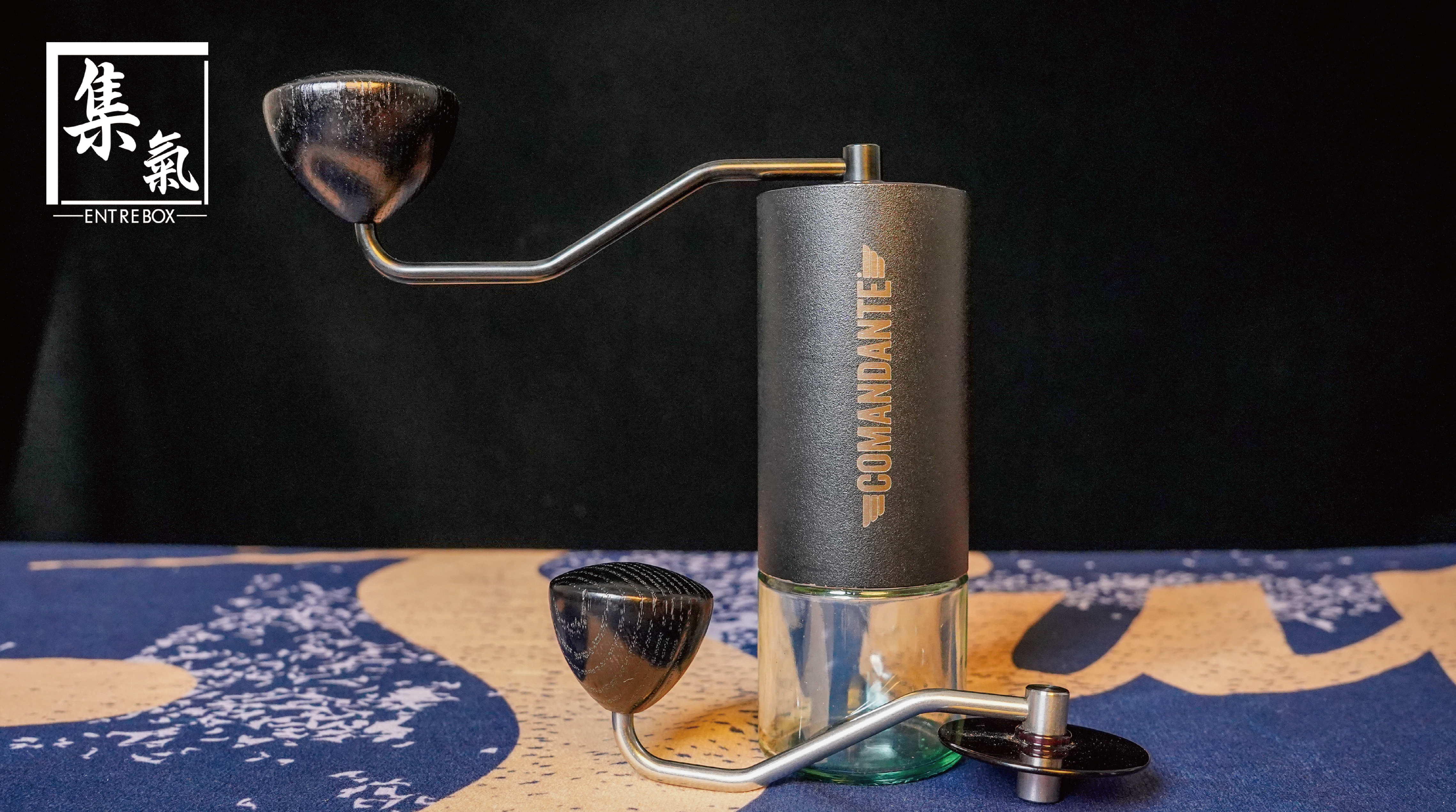 Comandante C40 Black Crank Handle 黑色手柄– 集氣箱Entrebox