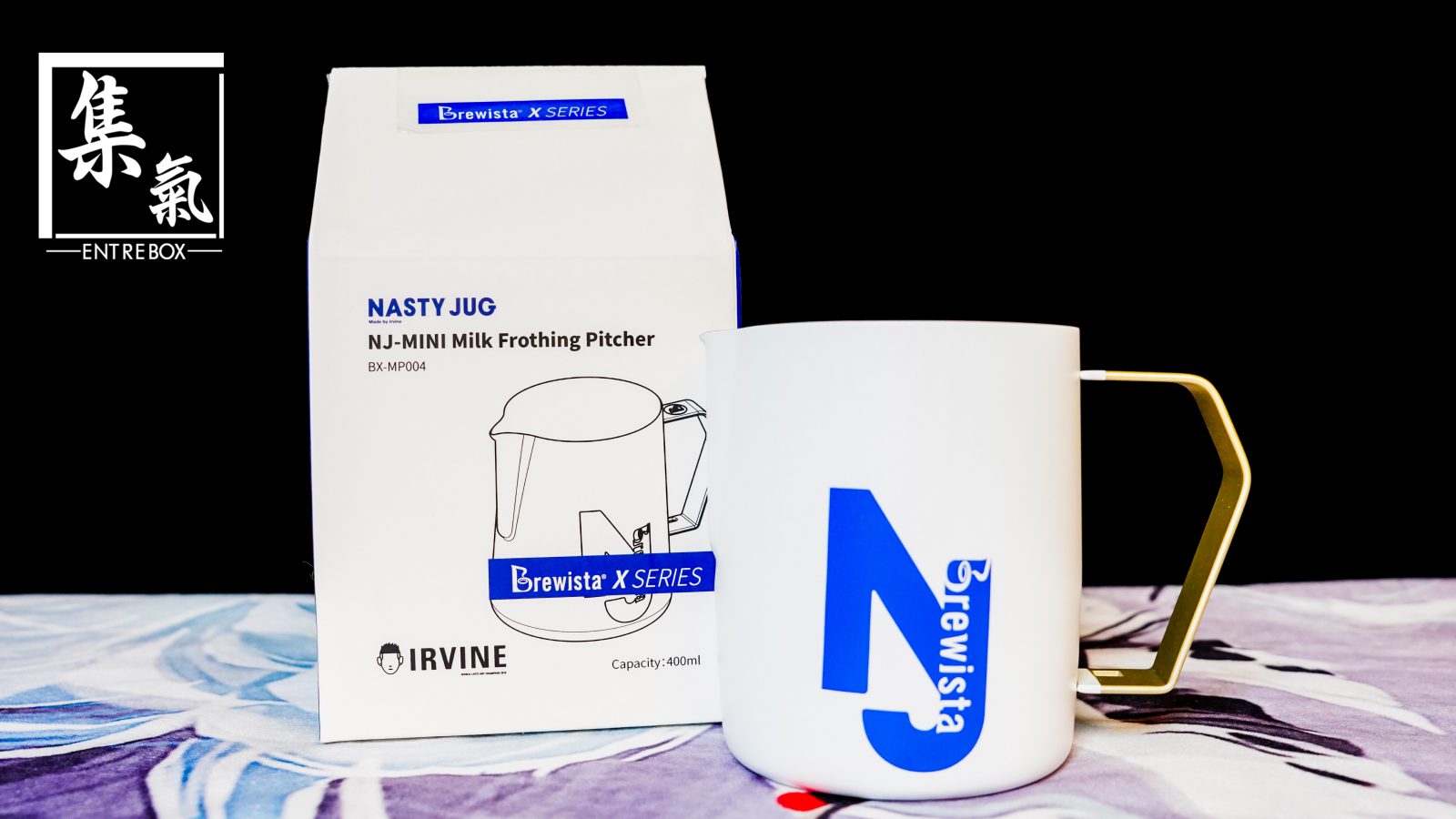 Brewista X series “Nasty Jug” NJ MINI Milk Frothing Pitcher (Made by Irvine) 400ml