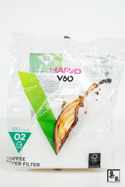 Hario V60 咖啡濾紙 100 張 白色(V01/V02/V03)