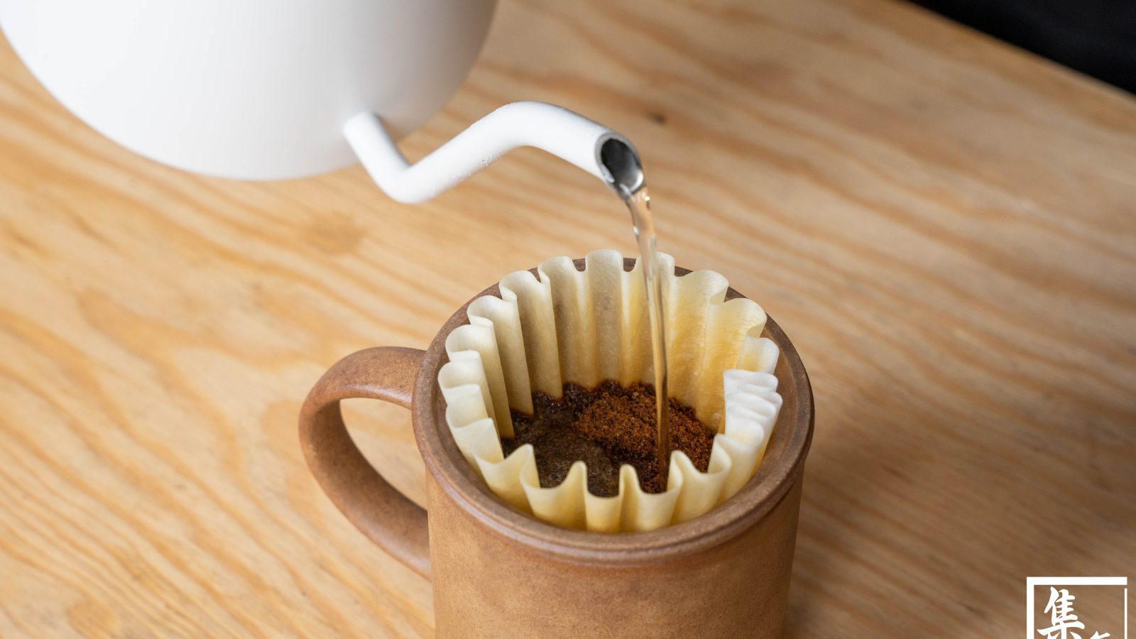 Lin’Ceramics Studio X Ateliea Tea – Old Rock Mud Mug with Infuser (Kilning 1/5 times)