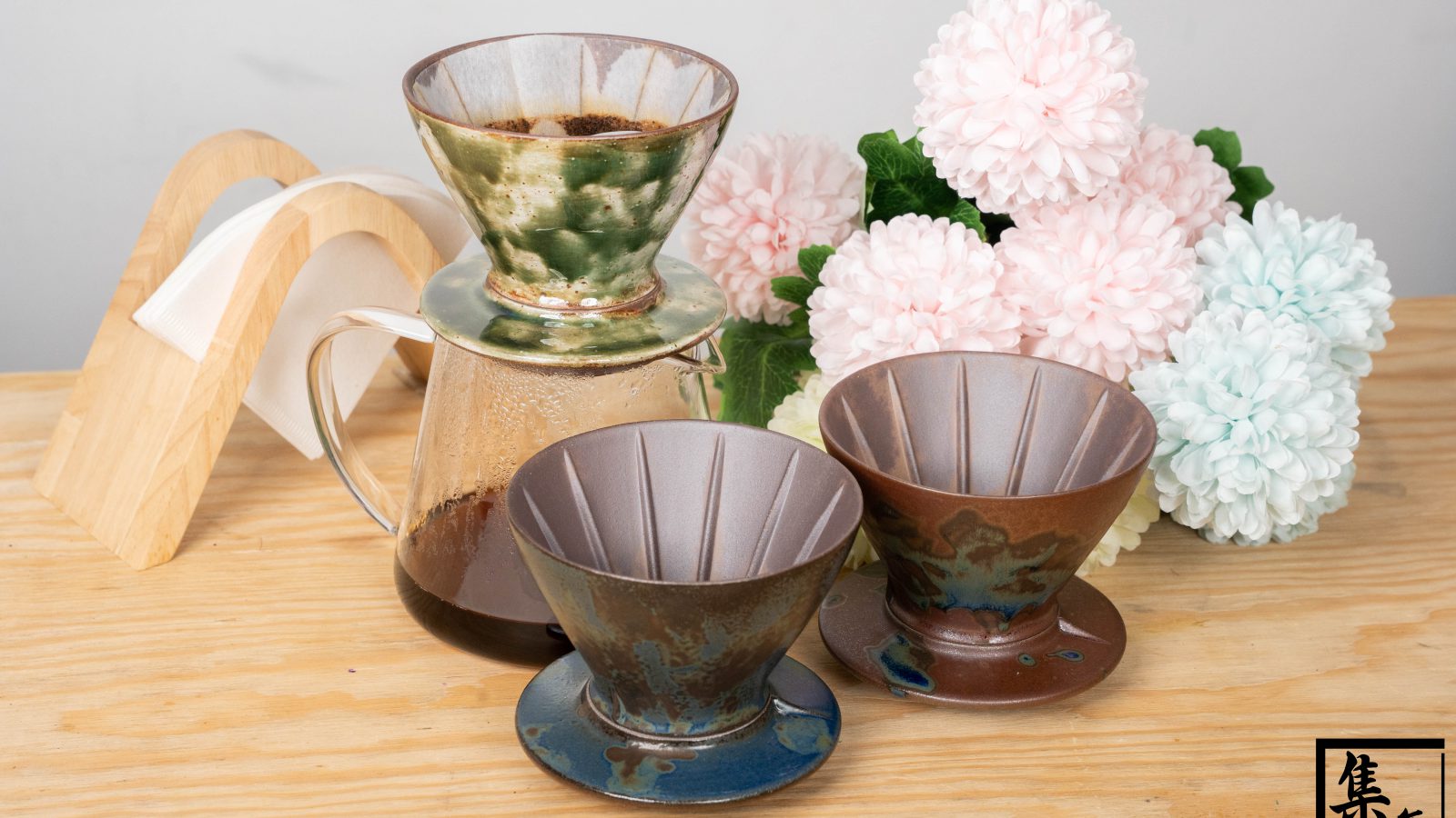 Lin’s Ceramics Studio Aurli Old Rock Mud 360 Dripper (V01 Limited Edition)