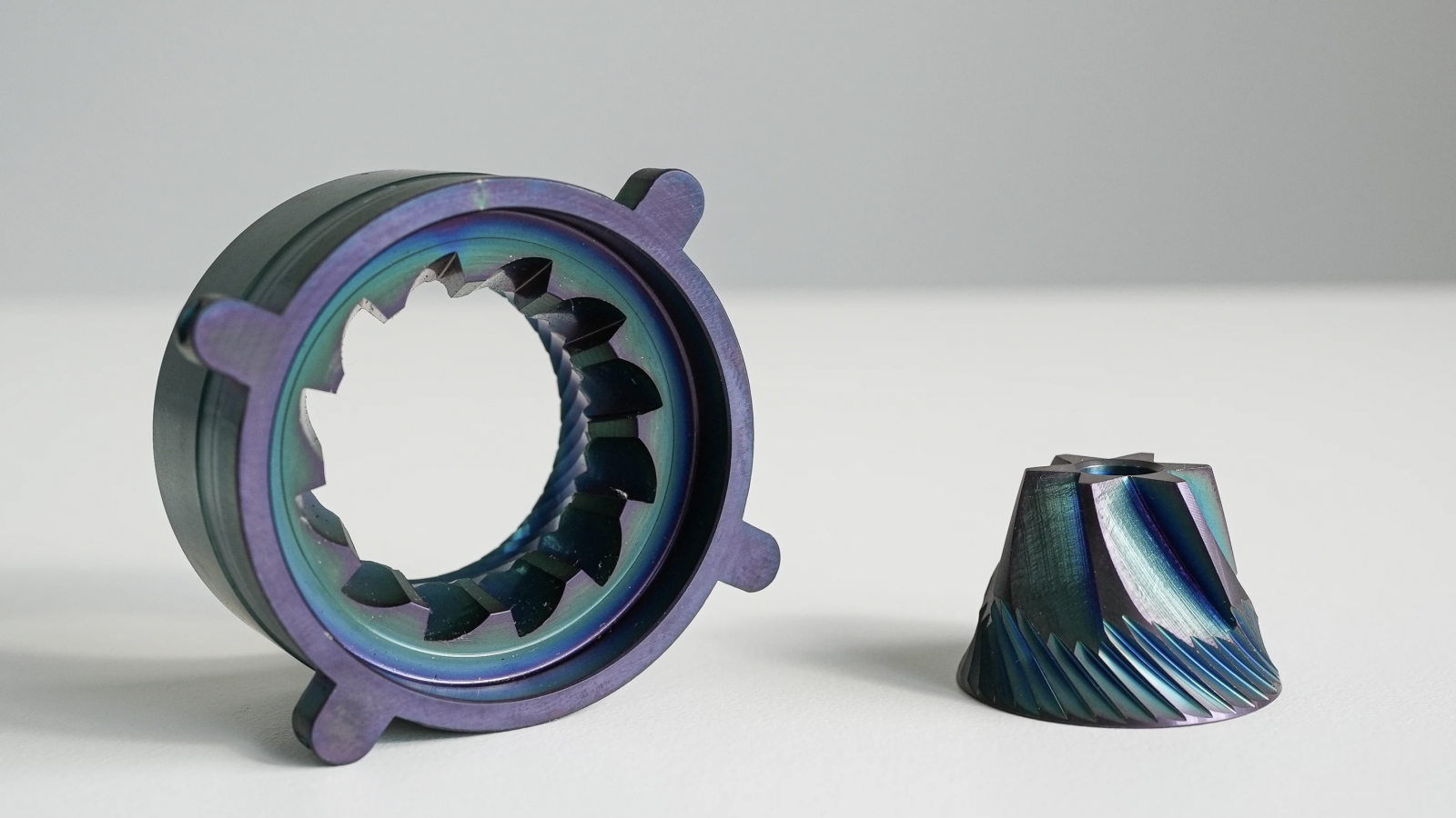 Varia VS3 Hypernova  Burrs (Iridescent Titanium Coating)