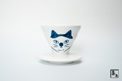 Hario V60 貓咪青花瓷 01濾杯