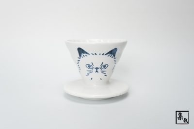 Hario V60 貓咪青花瓷 01濾杯