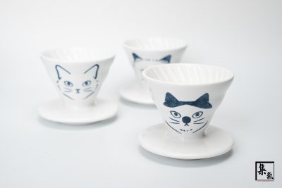 Hario V60 貓咪青花瓷 01濾杯