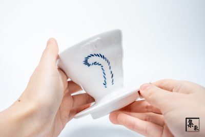 Hario V60 貓咪青花瓷 01濾杯