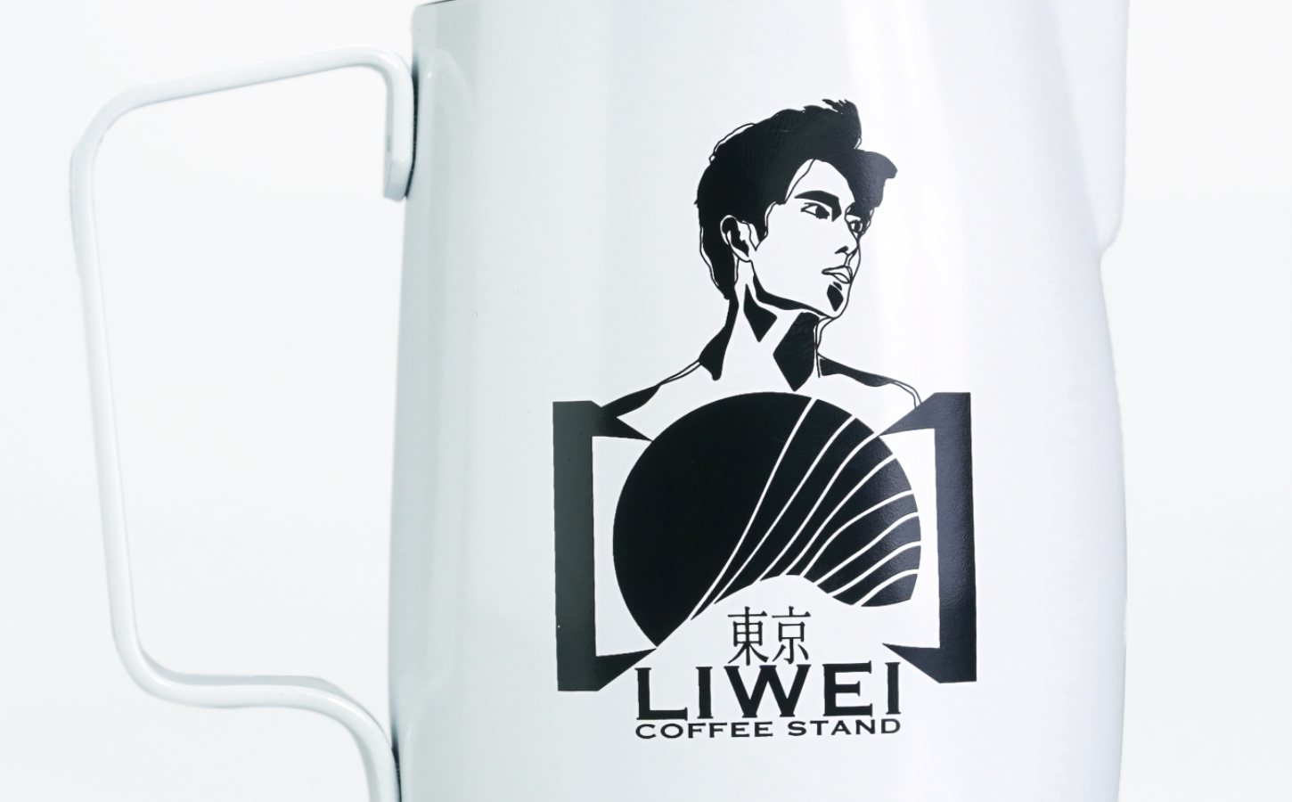 WPM “LIWEI” Round Spout Latte Art Pitcher 450ml
