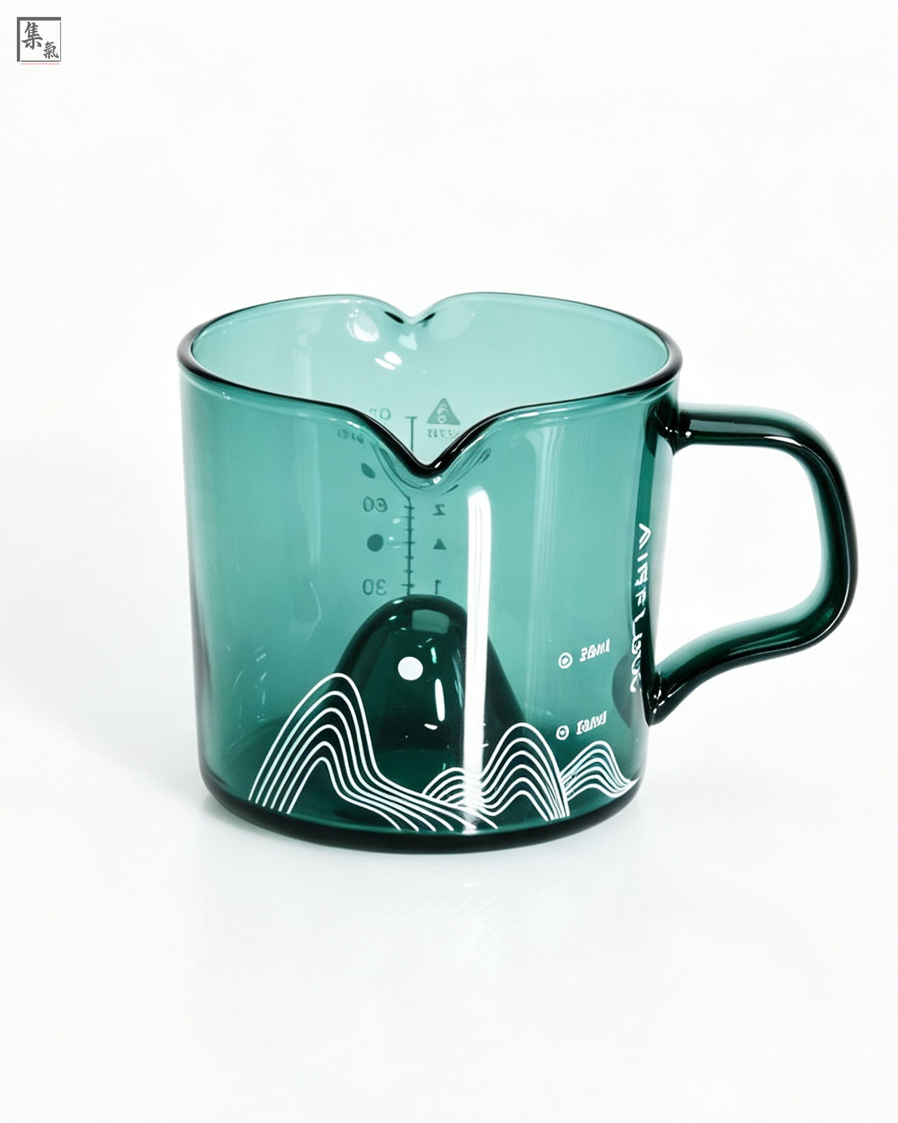 Airflow Hill Dual-Spout Espresso Cup Airflow Hill Dual-Spout Espresso Cup